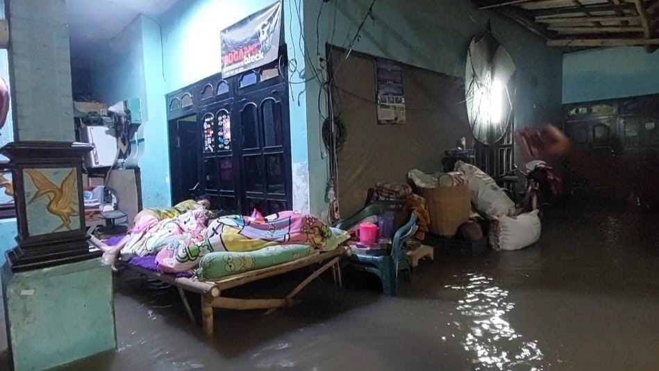 Banjir dusun Sumberejo desa Glundengan