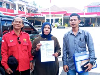 LPK-RI Laporkan Dugaan Penyerobotan Tanah Bu Sami ke Polres Jember